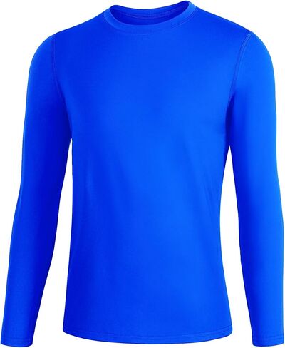 Auranso Boys Compression Hermal Shirt Fleece Long Long Mortic Athletic Sportic Paselayer Kids Lundershirts in Saudi Arabia