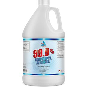 Chem Corp Isopropyl Alcohol 99% Pure - USP & NF Medical Grade- USA 99 Percent Concentrated Rubbing - 1 Gallon 128 Ounces and 1 Free Spray Bottle in Saudi Arabia