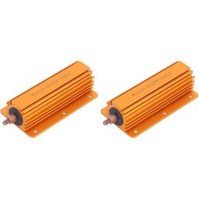 مقاوم المقاوم المقاوم للألمنيوم 8OHM 200W المقاوم للطاقة ، 2pcs المسمار المسمار الصنبور مقاوم ألومنيوم مثبت in Kuwait