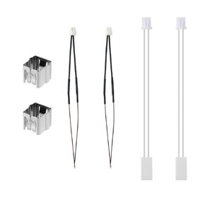 2 Sets Thermistor Kit for Bambu Lab X1/X1C, 300°C High Temperature Thermistor & Cartridge Heater & Retaining Clip Hotend Replacement Parts for 3D Printer Accessories in Kuwait