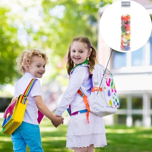 أنابيب اختبار البلاستيك ، 50 حزمة 115 مل اختبار أنابيب اختبار مسطحة أنابيب اختبار بلاستيكية مع أغطية المسمار ، 30 × 150 مم ، مسارات ، حاويات كبيرة قابلة لإعادة الاستخدام لملح الحمام ، تخزين الحلوى ، الحرف اليدوية (الفضة) in Kuwait