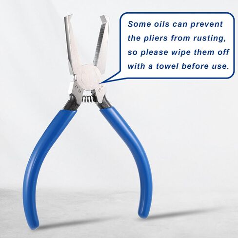 Fret Removal Pliers, Fret Puller Tool Precision Cutting Pliers with Blue Rubber Coating Multifunctional Cutter Tool for Acoustic Eelectric Guitar Bass, Pulling Cutting Nails or Wires in Saudi Arabia