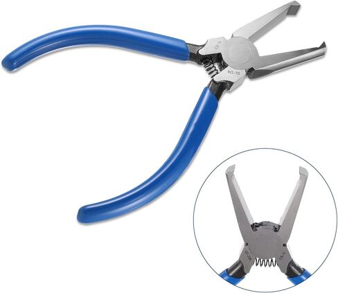 Fret Removal Pliers, Fret Puller Tool Precision Cutting Pliers with Blue Rubber Coating Multifunctional Cutter Tool for Acoustic Eelectric Guitar Bass, Pulling Cutting Nails or Wires in Saudi Arabia