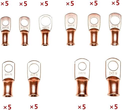 مربع من 50 PCS SC النحاس حلقة العروة المحطة الطرفية السيارات تجعيد تجعيد الموصل in Saudi Arabia