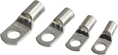5 PCS SC 10-6 10-8 Wire Lug Terminal SC10 Bare Copper Battery Block Lug Hole 10mm Wire SC Type Crimp Cable end Connector(SC10-8) in Saudi Arabia