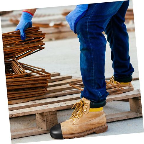4 Pairs Safety Shoe Toe Caps Lightweight Durable Protector Covers for Work Boots Puncture Impact Protection Fit for Men Comfortable Reliable Footwear Guard in Saudi Arabia