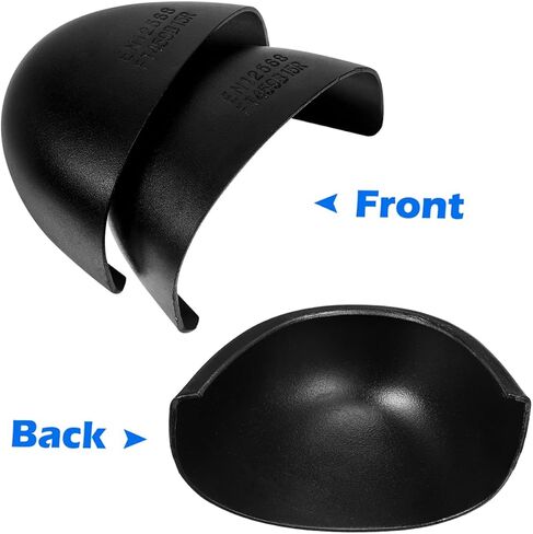 4 Pairs Safety Shoe Toe Caps Lightweight Durable Protector Covers for Work Boots Puncture Impact Protection Fit for Men Comfortable Reliable Footwear Guard in Saudi Arabia