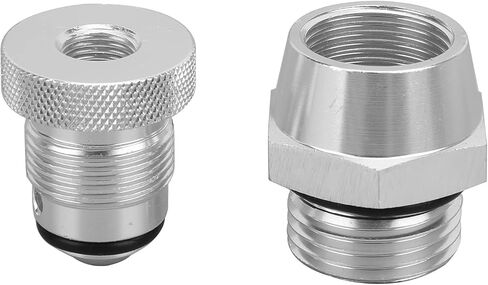1L Aluminum Oil Catch Can with Breather and Drain Tap, Universal Fit for Most Vehicles, Durably TIG Welded Construction, to and Reuse, Keeps in Saudi Arabia