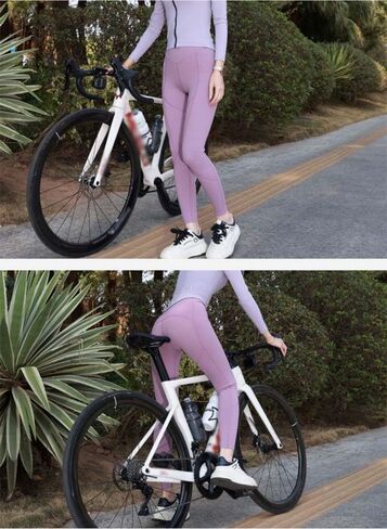 Women's Cycling Pants 3D Padded Compression Tight, Long Bike Bicycle Pants Trousers Leggings in Saudi Arabia