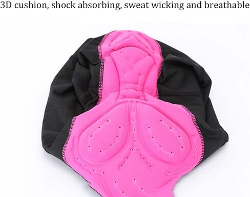Women's Cycling Pants 3D Padded Compression Tight, Long Bike Bicycle Pants Trousers Leggings in Saudi Arabia