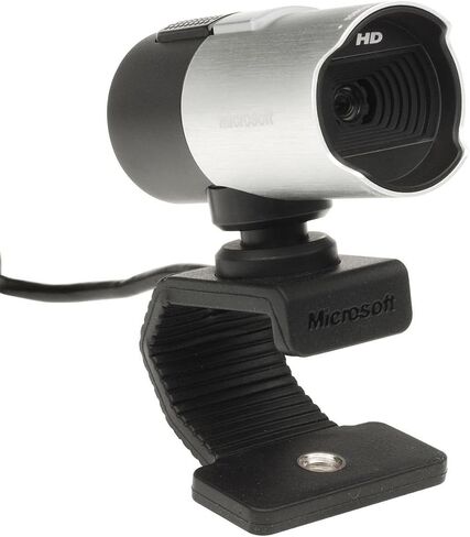 Microsoft LifeCam Studio for Business with built-in noise cancelling Microphone, Auto-Focus, Light Correction, USB Connectivity, for Microsoft Teams/Zoom,compatible with Windows 8/10/11/Mac in Kuwait