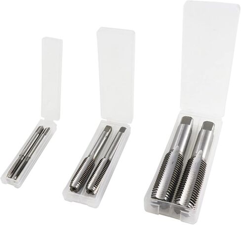 Right Hand Tap Drill Hand Tools Screw Thread Metric Plug Taps Metal Threading Tool 2Pcs(2pcs M7x1) in Saudi Arabia