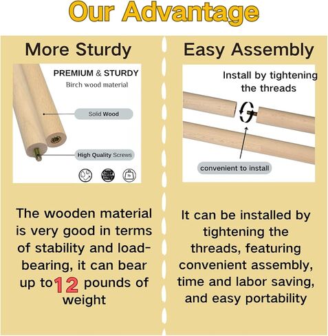على المائدة حامل قضيب مع المشابك قابلة للتعديل 10-45 بوصة طول 15-106 بوصة طول خشبي قضيب قضيب الحفلات الذكرى السنوية in Kuwait