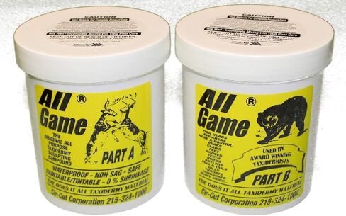 All Purpose Epoxy Putty ALL Game 3 Lb. KIT (2 Pint Set) Taxidermy , Home Repair , Arts & Crafts , Doll Restoration & Repair in Saudi Arabia