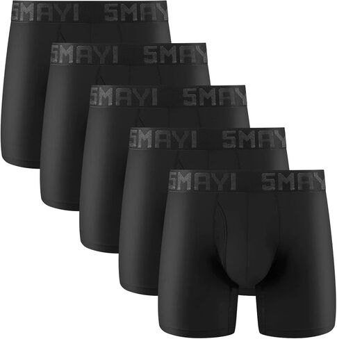 ملابس داخلية رياضية للرجال من 5Mayi، ملابس داخلية بوكسر للرجال، مقاس S، L، XL، XXL in Kuwait