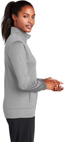 SPORT-TEK Women's Sport-Wick Fleece Full Zip Jacket in Saudi Arabia