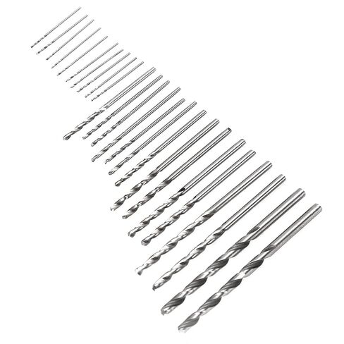 25Pcs Micro Drill Bit Set HSS Straight Shank Mini Power Tools for Jewelry, Watch Repair, PCB Crafts, Home DIY, 0.5-3mm in Saudi Arabia