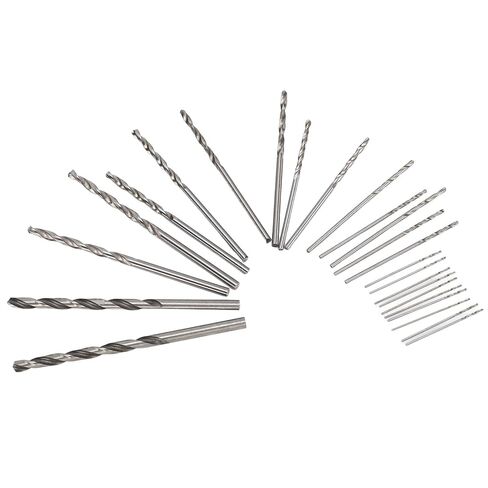 25Pcs Micro Drill Bit Set HSS Straight Shank Mini Power Tools for Jewelry, Watch Repair, PCB Crafts, Home DIY, 0.5-3mm in Saudi Arabia