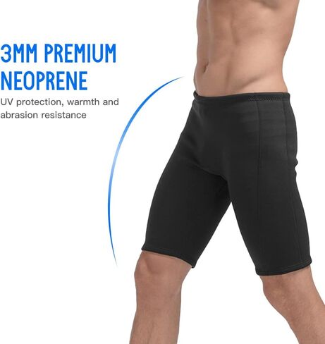 3mm Neoprene Wetsuit Shorts Men's Swimming Trunks Diving Ps Water Sport Underwear Swimsuit Bottom in Saudi Arabia