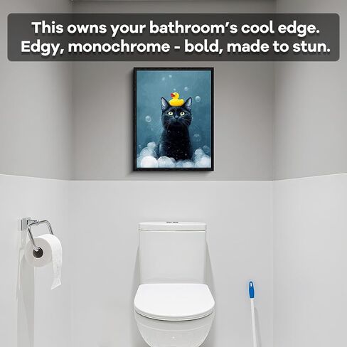WOXZQ Bathroom Decor,Crocodile Lying In Bathtub For Bathroom Wall Art, Funny Animal Modern Restroom Decor, Cute Crocodile Artwork For Restroom, Funny Green Painting In 12x16 Inch in Saudi Arabia