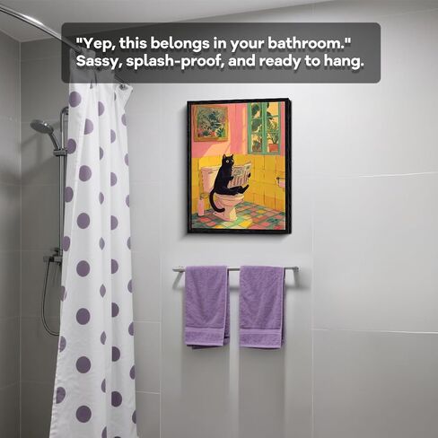 WOXZQ Bathroom Decor,Crocodile Lying In Bathtub For Bathroom Wall Art, Funny Animal Modern Restroom Decor, Cute Crocodile Artwork For Restroom, Funny Green Painting In 12x16 Inch in Saudi Arabia