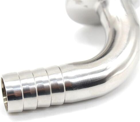 SAP 19/25/32/38/51MM SS304 خرطوم أنبوب بارب تركيب 1.5/2 "TRI Clamp 90 درجة خراطيم خراطيم خرطوم خرطوم مخطوطة (TC25.2XOD19 (3A)) in Saudi Arabia
