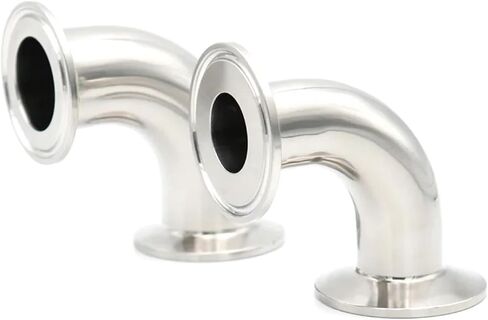 1pc SS304/316L من الفولاذ المقاوم للصدأ 90 درجة من الدرجة ثلاثية كوع 3/4 "1" 2 "3" 4 " in Saudi Arabia