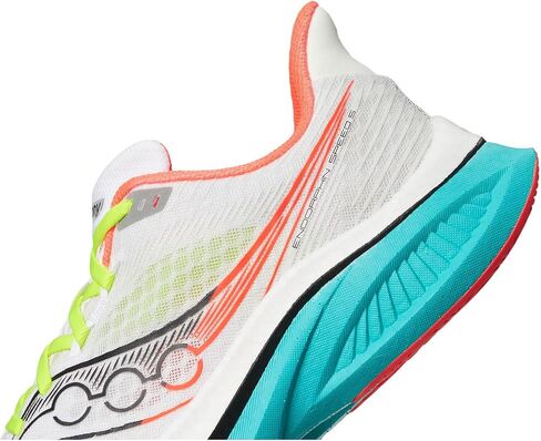 Saucony Men's Endorphin Speed ​​5 Sneaker ، White/Mutant ، 9 in Saudi Arabia