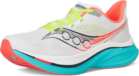 Saucony Men's Endorphin Speed ​​5 Sneaker ، White/Mutant ، 9 in Saudi Arabia
