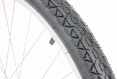 Heavy Duty 26 Inch Mountain Bike Wheel Set with 26 x 2.125 Tires and Tubes for Rim Brake and Thread On Freewheel Quick Release and Bolt On Axles 36 Spoke in Saudi Arabia
