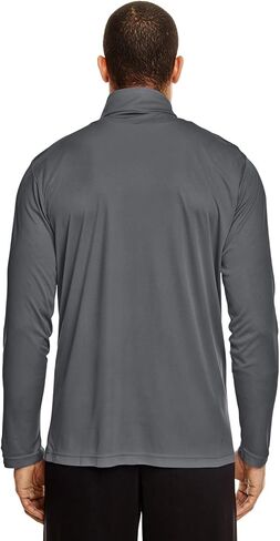 Team 365 Men Zone Performance Quarter-Zip M Sport Graphite in Saudi Arabia