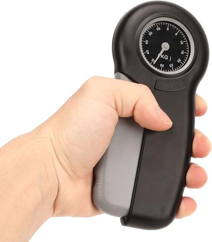 Hand Strengthener Grip Tester, Lightweight Portable ABS Hand Dynamometer for Measuring Grip Strength for Finger Trainer Wrist Strengthening Device Home Exercise in Saudi Arabia