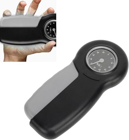 Hand Strengthener Grip Tester, Lightweight Portable ABS Hand Dynamometer for Measuring Grip Strength for Finger Trainer Wrist Strengthening Device Home Exercise in Saudi Arabia