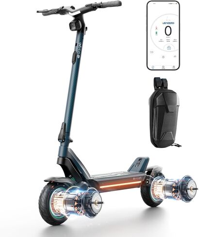 Dual Motors 2800/5600w Fast Electric Scooter for Adults,Electric Scooter,Max 50/56 Miles Long Range & 37/50 MPH Top Speed E Scooter,Foldable E-Scooter,Double Braking Systems in Saudi Arabia