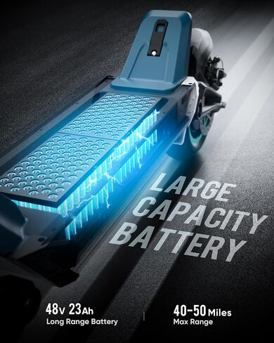 Dual Motors 2800/5600w Fast Electric Scooter for Adults,Electric Scooter,Max 50/56 Miles Long Range & 37/50 MPH Top Speed E Scooter,Foldable E-Scooter,Double Braking Systems in Saudi Arabia