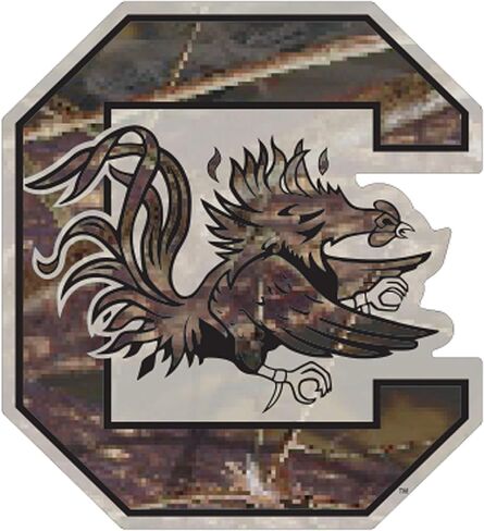 USC SOUTH CAROLINA Gamecocks Large 12" Camo Decal in Saudi Arabia