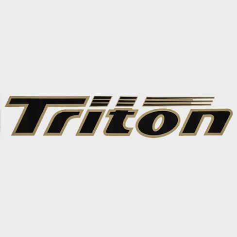 Triton Boat Emblem Logo Decal Sticker in Saudi Arabia