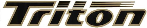 Triton Boat Emblem Logo Decal Sticker in Saudi Arabia