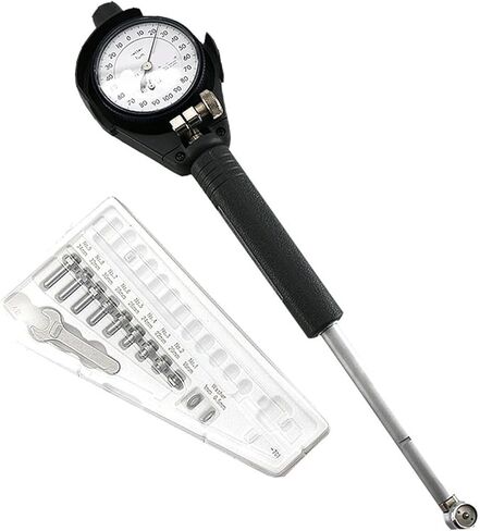1pcs Bore Gages,511-721 511-722 511-723 511-724 511-725 511-726,with dial Indicator 2109AB-10,Graduation 0.001mm(511-724) in Kuwait