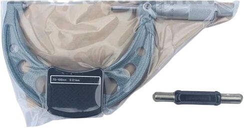Outside Micrometers 103-138 0-25mm 25-50mm 50-75mm 75-100mm Measuring Accuracy 0.01mm Measuring Tools(50-75mm) in Kuwait