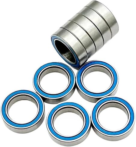 6700RS تحمل 10pcs 10x15x4 مم ABC-3 Hobby Electric RC Car Truck 6700 RS 2RS Ball Bearings 6700-2rs Blue Sealed in Saudi Arabia