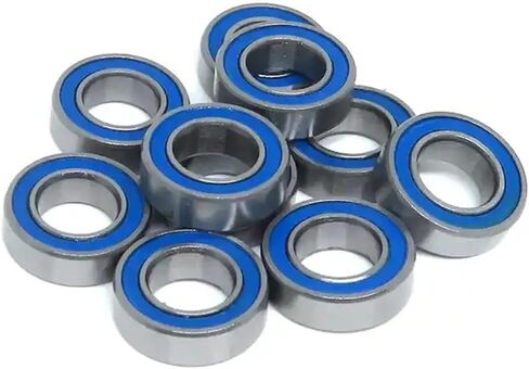 6700RS تحمل 10pcs 10x15x4 مم ABC-3 Hobby Electric RC Car Truck 6700 RS 2RS Ball Bearings 6700-2rs Blue Sealed in Saudi Arabia