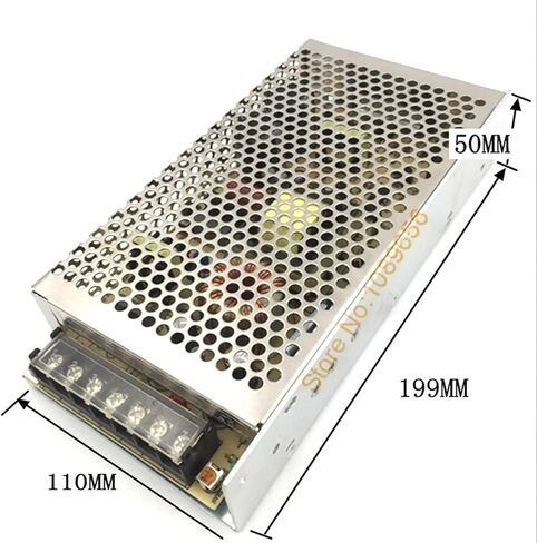 1PC S-150-48 S-150-36 S-150-24 S-150-15 S-150-5 وحدة توليد الطاقة الإخراج الفردية 150W محول AC (48V_150W) in Saudi Arabia