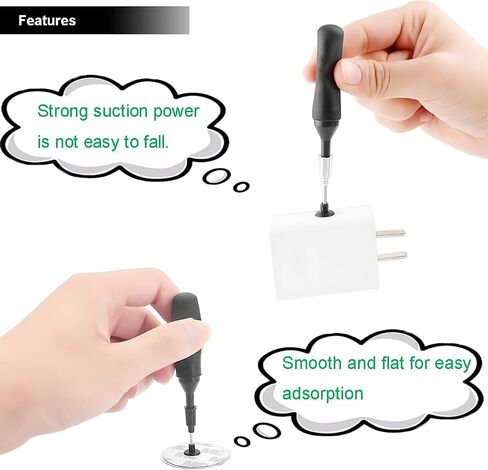 2 PCS VACUUM PEN PEN IC IC IC التقاط أدوات رقاقة مزيل الأداة مسجلة رقاقة لوحة رقاقة مع نصائح الشفط مربع تخزين أكواب الشفط ل QFP TSOP TSSOP رقاقة IC IC in Saudi Arabia