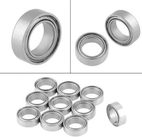 10pcs MR85ZZ 440C محامل كرة الصلب غير القابل للصدأ 5 × 8x2.5 مم مجموعة أدوات مصغرة in Saudi Arabia