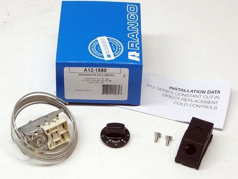 Ranco Controls / Invensys A121560 Ranco Refrig Temp Control 29-19F Cut-in 3 in Kuwait
