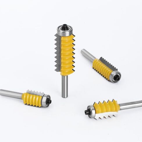 8mm 12mm Shank Finger Joint Router Bits for Wood Tenon Cutters Woodworking for CNC Tenon Router Bit Set(8x55x25) in Saudi Arabia