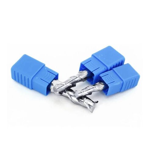 8mm 10mm Shank HRC50 2 Flute Cutting Aluminium Wood Copper Processing CNC Router Tungsten Steel Spiral Bit Milling Cutter Carbide End Mill(1.5X4DX50L-2F) in Saudi Arabia