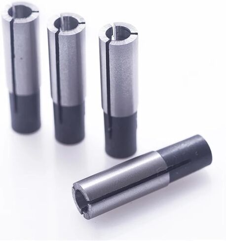 5Pcs 6.35mm 6mm To 4mm 3.175m Engraving Bit CNC Router Tool Adapter For Collet M Router Bits For Wood End Mill Milling Cutter(6.35-3.175mm) in Saudi Arabia