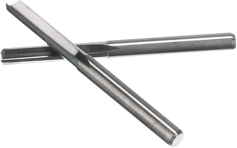 10pcs 3.175mm Shank Tungsten Steel CNC Router Bits 2 Flute Straight Slot Wood MDF Milling Cutter in Saudi Arabia